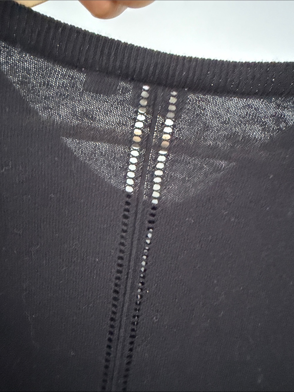 GAP Women’s Black Button-Up Cotton Cardigan size XXL - Picture 6 of 8
